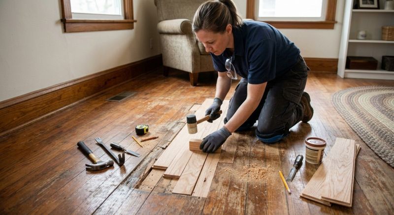 Wood Floor Service in Peabody, MA