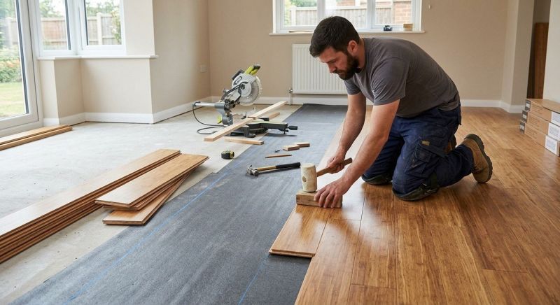 Bamboo Flooring Installation in Peabody, MA