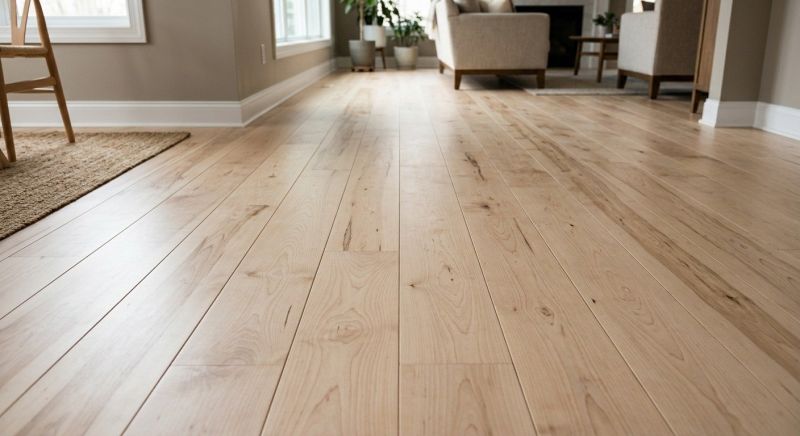 Birch Floor Installation in Peabody, MA