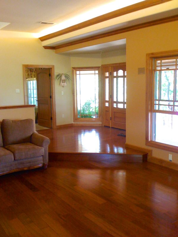 Cherry Floor Installation in Melrose, MA