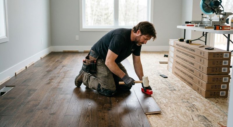 Hardwood Floor Installation in Weymouth, MA