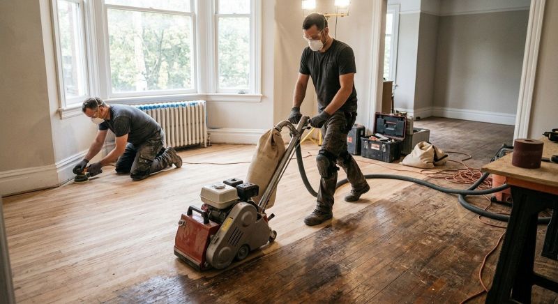 Hardwood Floor Renovation in Peabody, MA