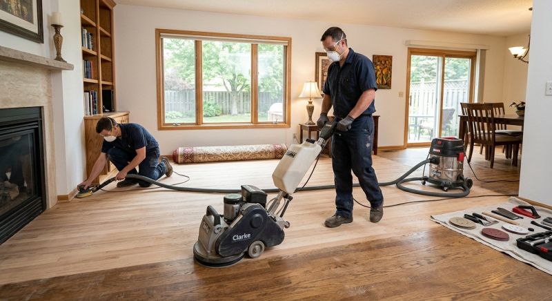 Hardwood Floor Renovation in Peabody, MA