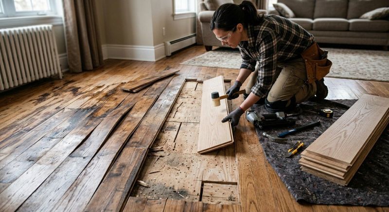 Hardwood Installation in Hingham, MA