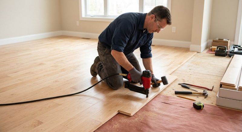 Maple Flooring Installation in Revere, MA