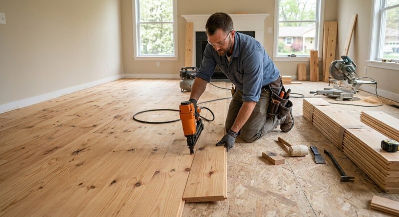 Maple Flooring Installation in Revere, MA