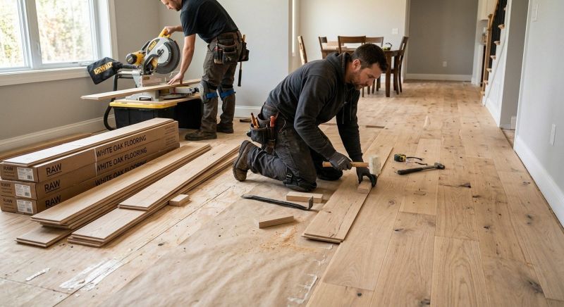 Wood Flooring Installation in Lowell, MA