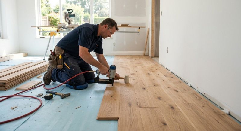 Wood Flooring Installation in Melrose, MA