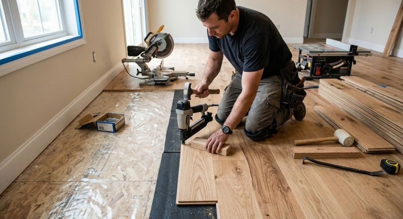 Wood Flooring Installation in Wilmington, MA