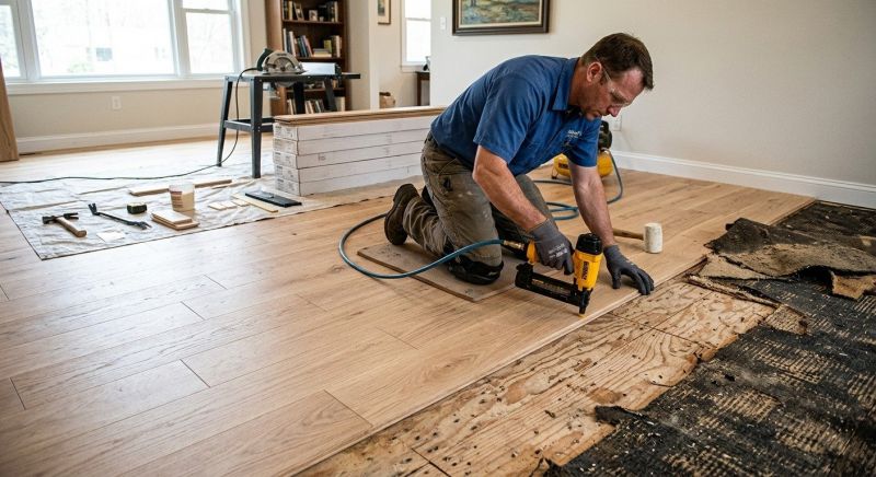 Wood Flooring Installation in Wilmington, MA