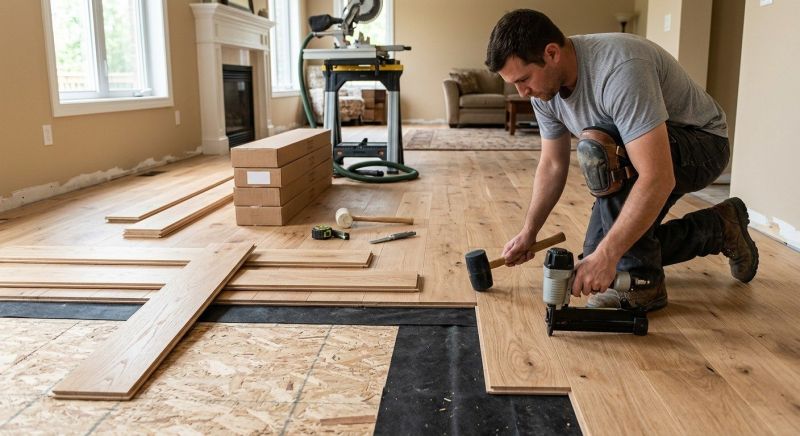 Wood Flooring Installation in Wilmington, MA
